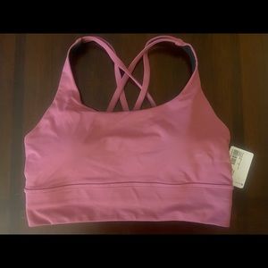 NWT Lululemon Energy Bra Long Line MSRS 8